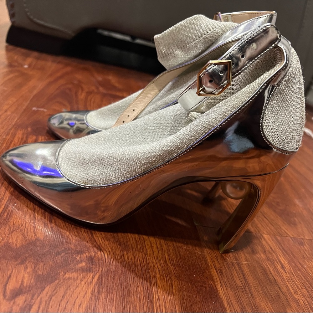 Nicholas kirkwood slicer pearl heels size 39